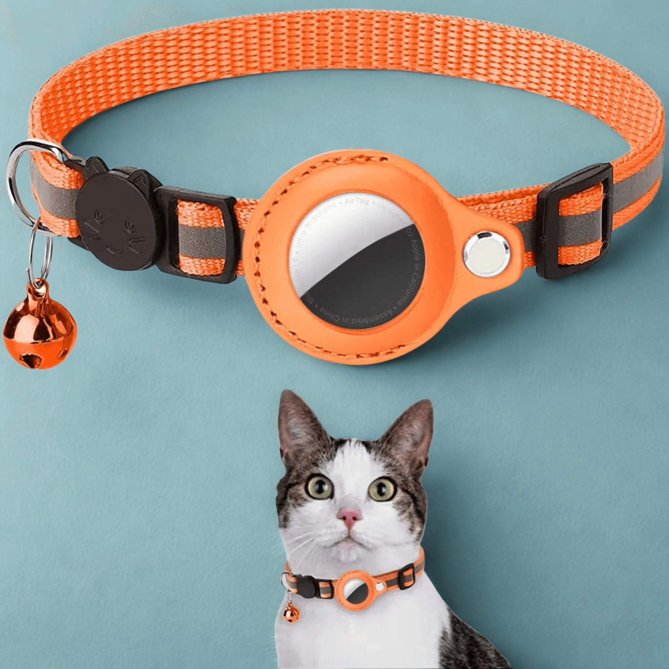 Collier Pour Chat Porte-Airtag