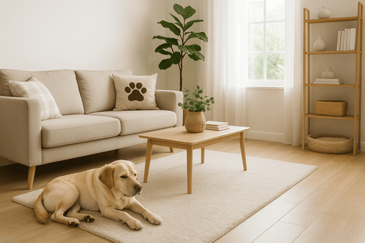 10 minutes par jour pour une maison plus propre avec un animal