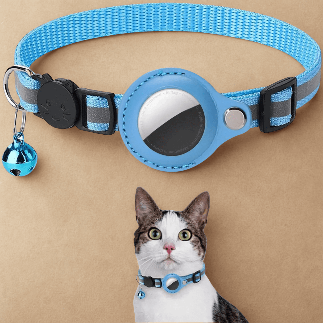 Collier Pour Chat Porte-Airtag