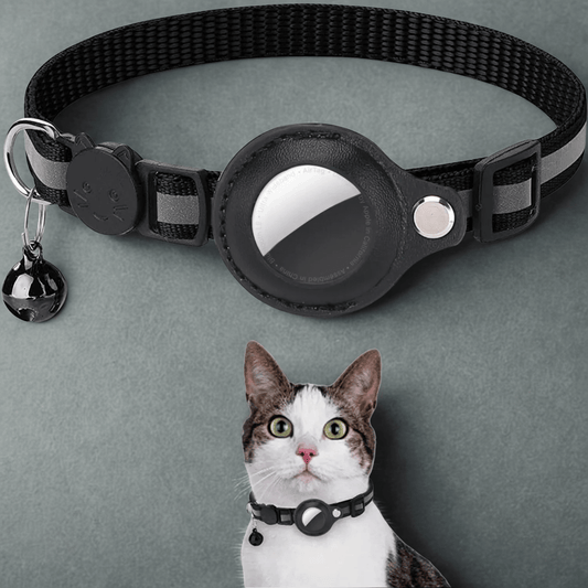 Cat Collar with Airtag Holder