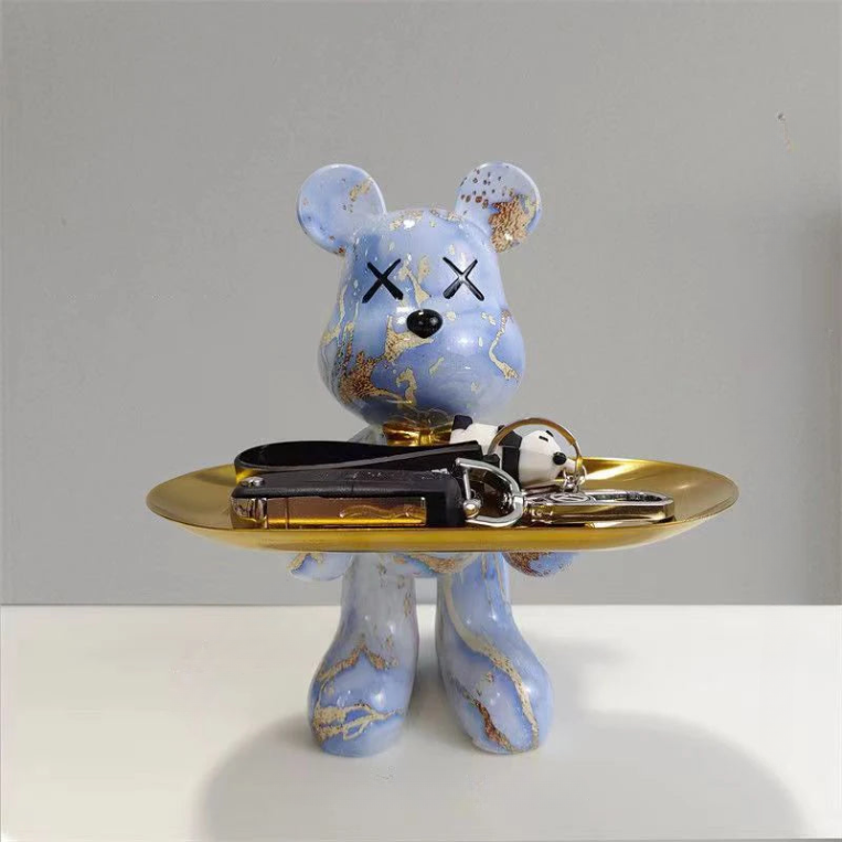 Statue Ours Graffiti