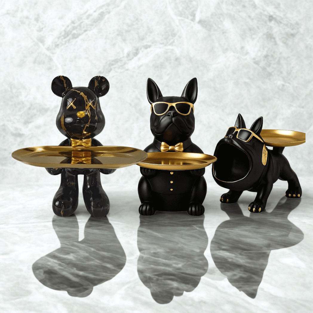 Pack 3 Statues Animaux